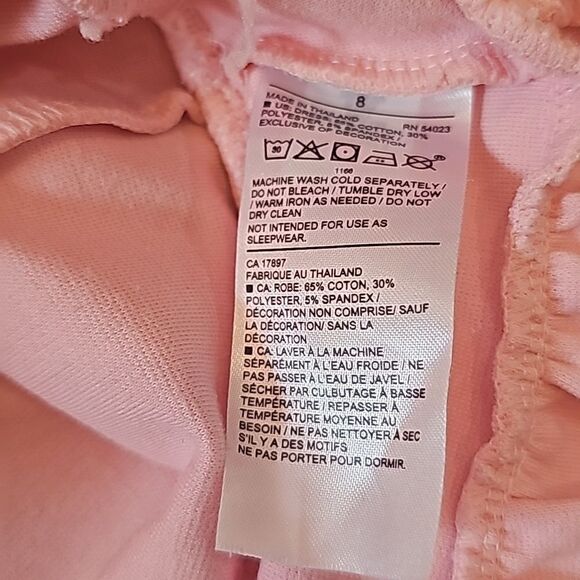 Janie and Jack light pink ruffle dress size 8 - Picture 6 of 9